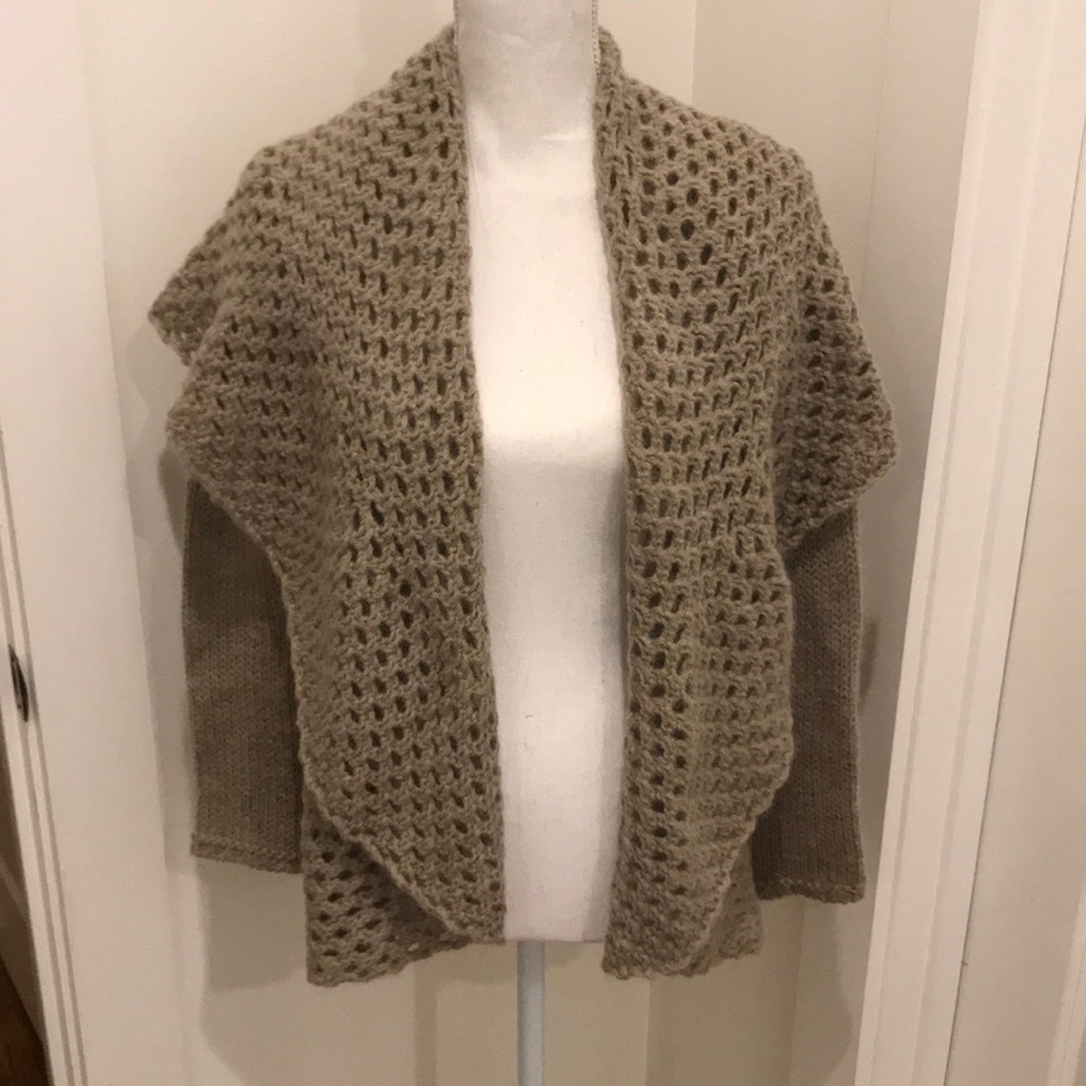 Great warm neutral color sweater
